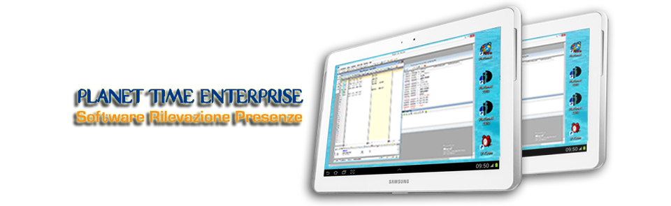 Software raccolta dati Planet Time Enterprise